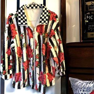 Super Soft Ladies Large Borg Plush Fleece‎ Collared Coat with Zipper  .